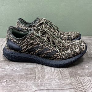 Adidas Pureboost Size 10.5 Night Cargo Running Shoe